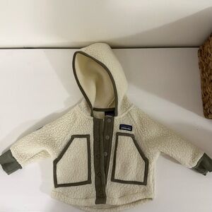 Patagonia Baby Retro Pile Fleece Jacket 3-6 Months